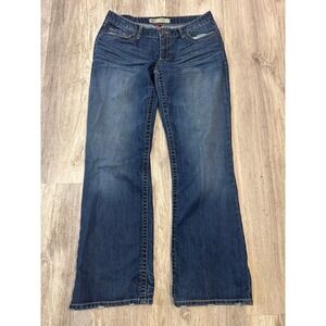 Women’s Dark Wash Bootcut Jeans - Blue